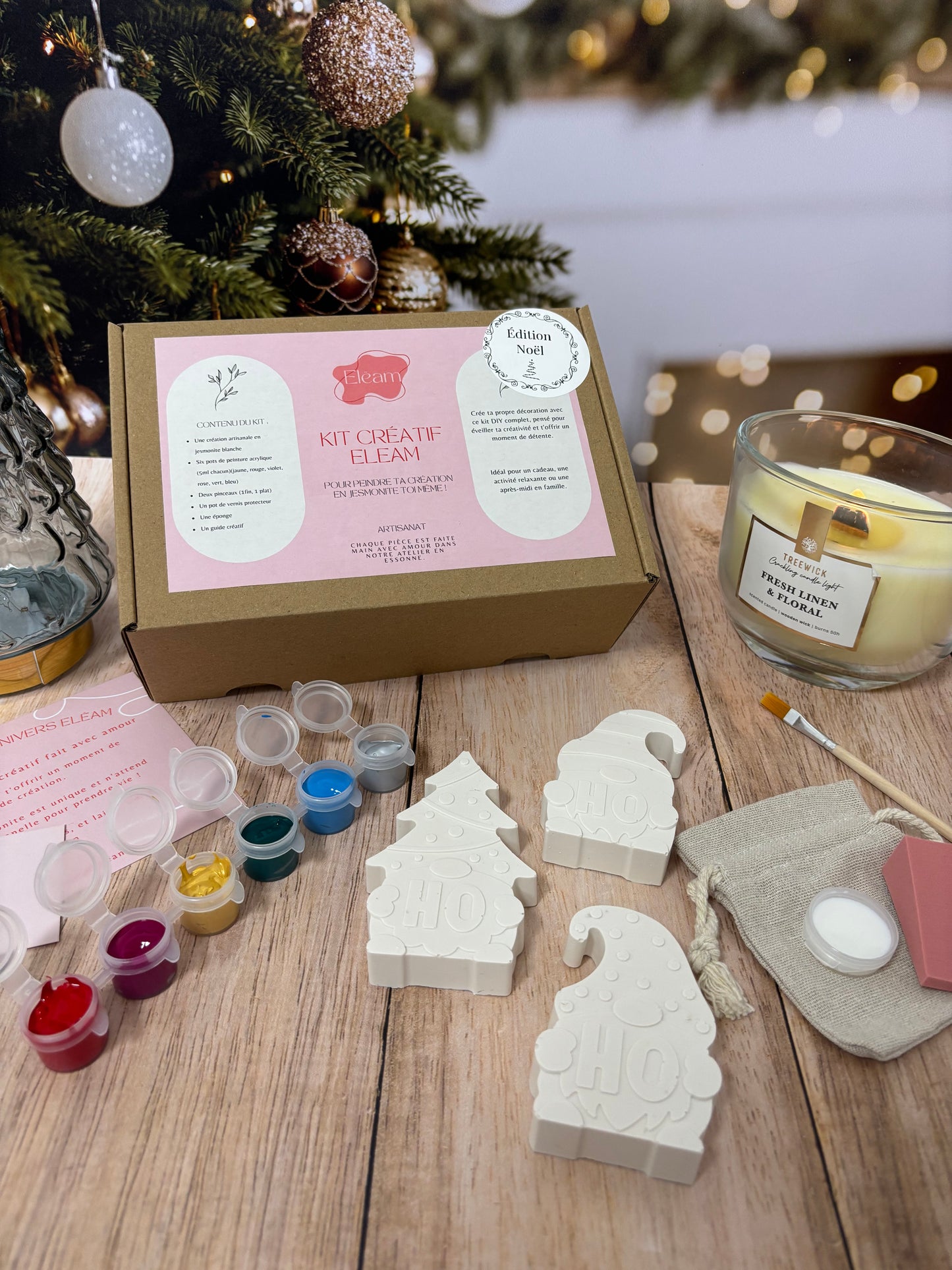 Kit de peinture - édition Noël